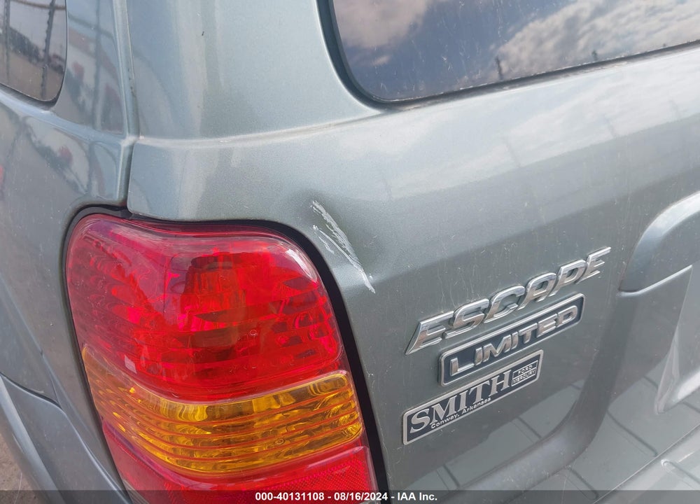 2006 FORD ESCAPE LIMITED VIN: 1FMCU04186KC94454