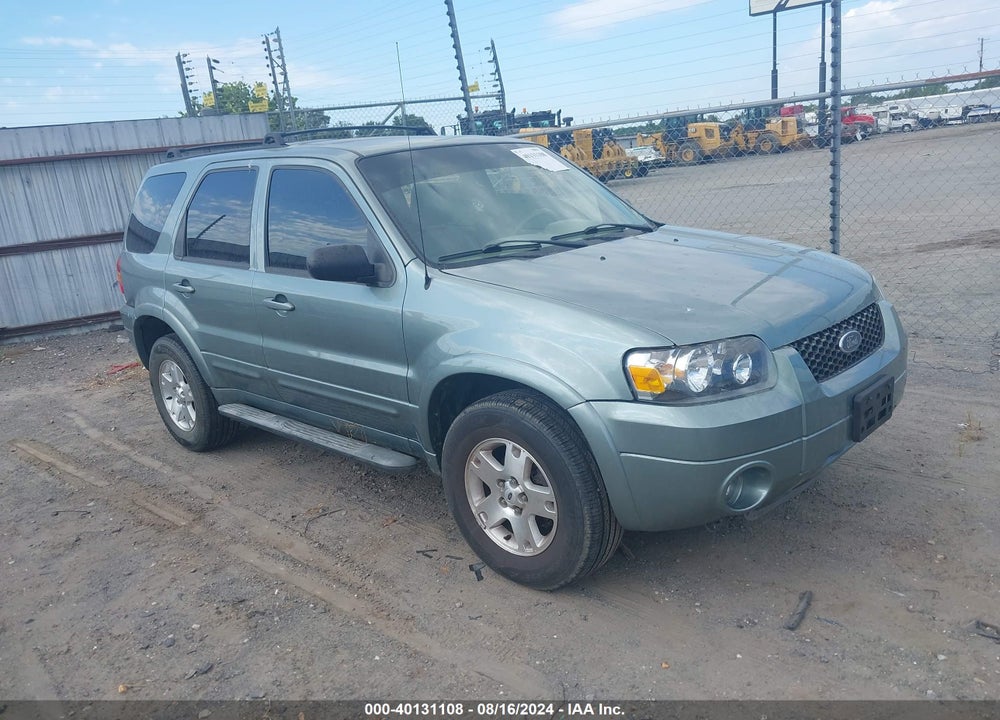 2006 FORD ESCAPE LIMITED VIN: 1FMCU04186KC94454