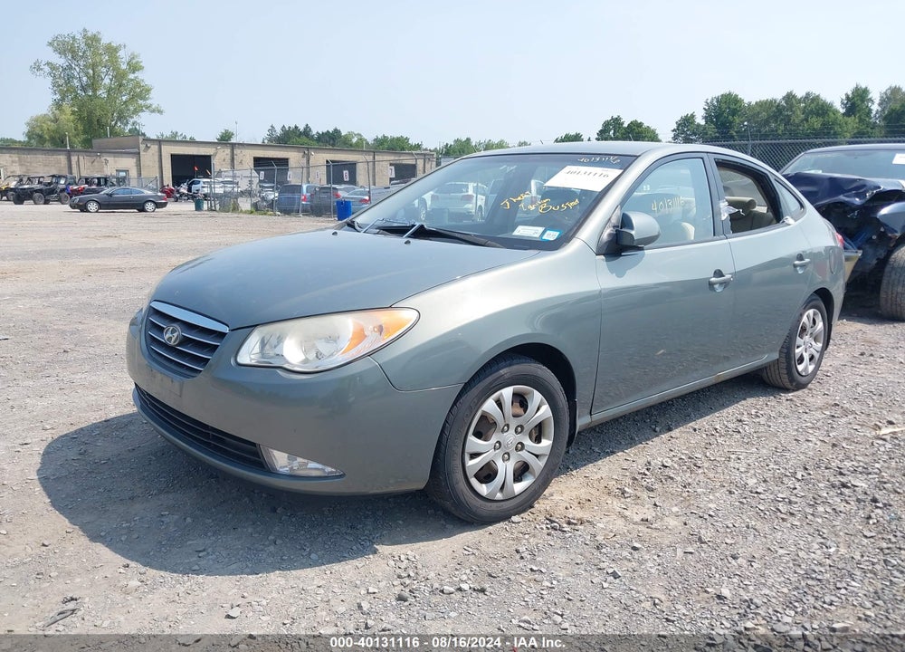 2009 HYUNDAI ELANTRA GLS VIN: KMHDU46D29U755059