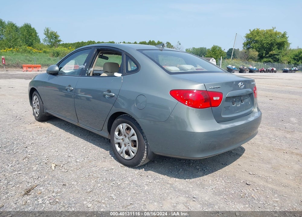 2009 HYUNDAI ELANTRA GLS VIN: KMHDU46D29U755059