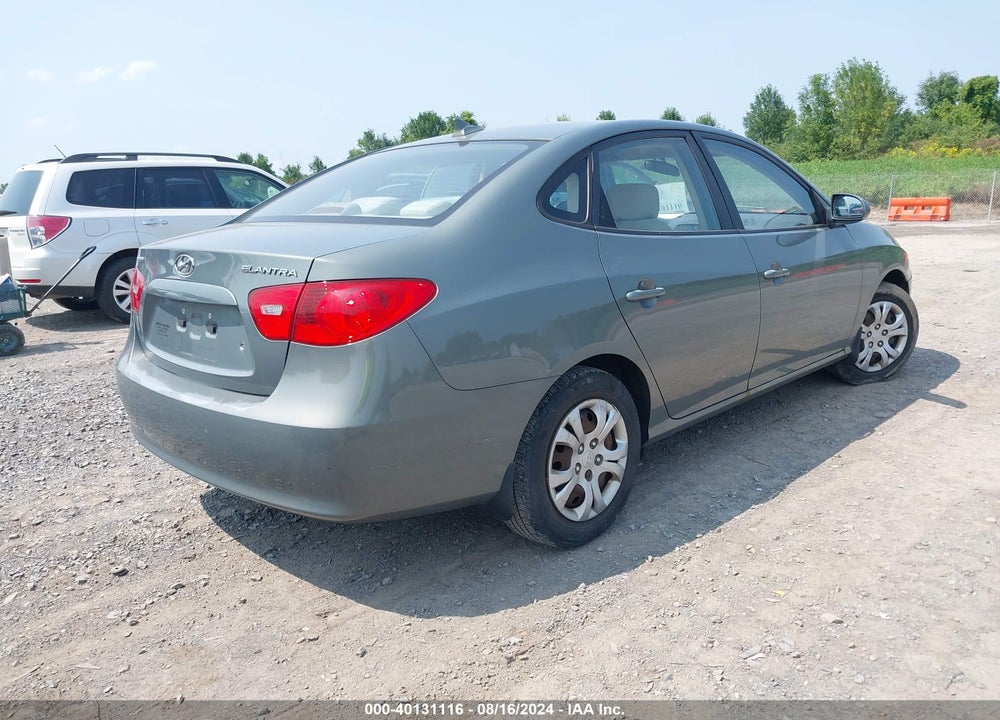 2009 HYUNDAI ELANTRA GLS VIN: KMHDU46D29U755059