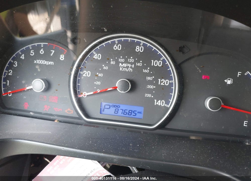 2009 HYUNDAI ELANTRA GLS VIN: KMHDU46D29U755059