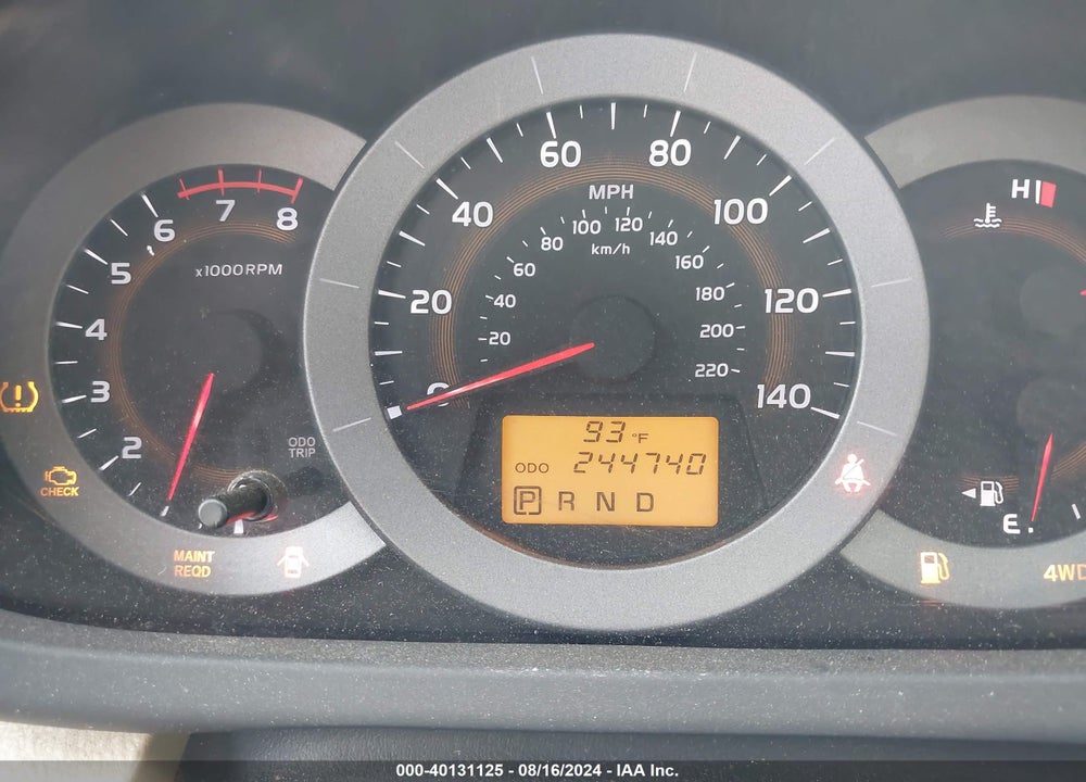 2009 TOYOTA RAV4 VIN: 2T3BF35V19W023373