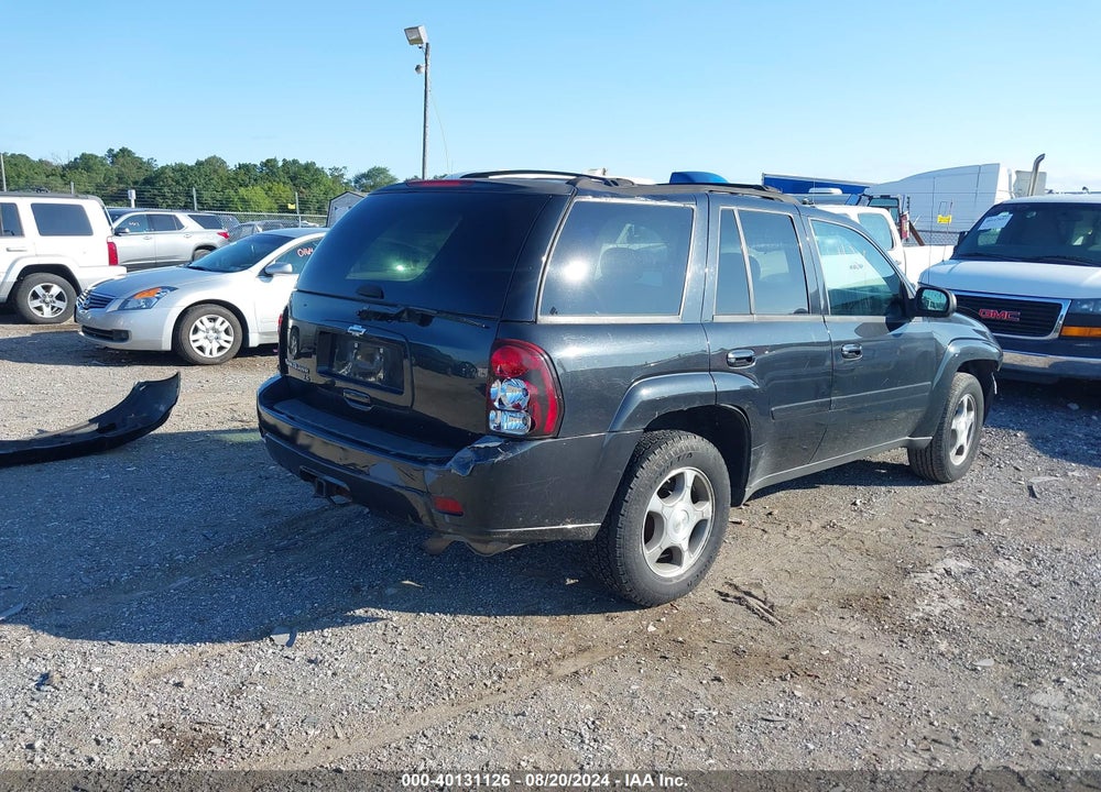 2009 CHEVROLET TRAILBLAZER LT VIN: 1GNDT33S792100497