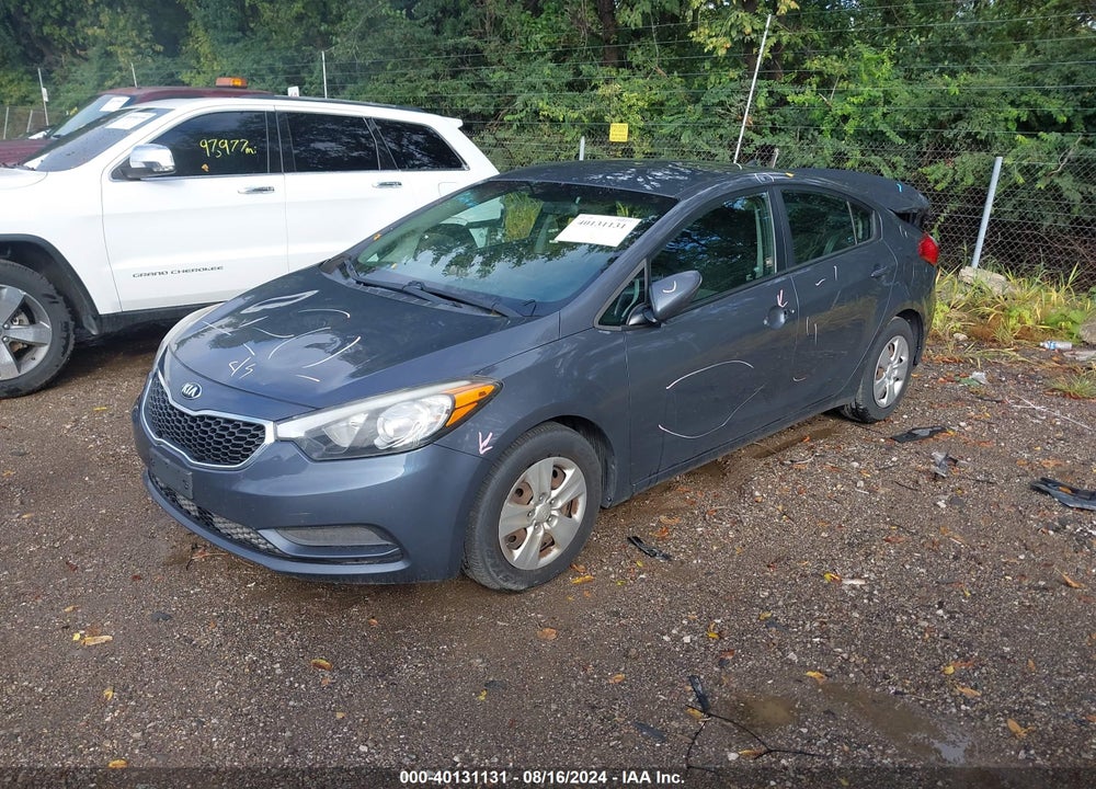 2016 KIA FORTE LX VIN: KNAFX4A64G5541529