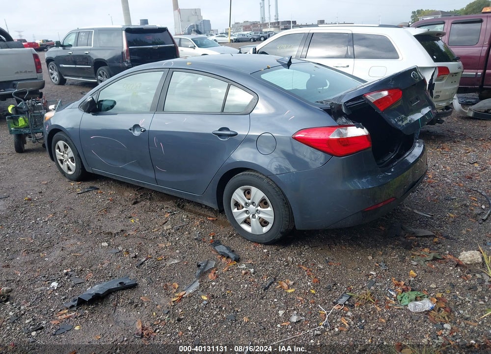 2016 KIA FORTE LX VIN: KNAFX4A64G5541529