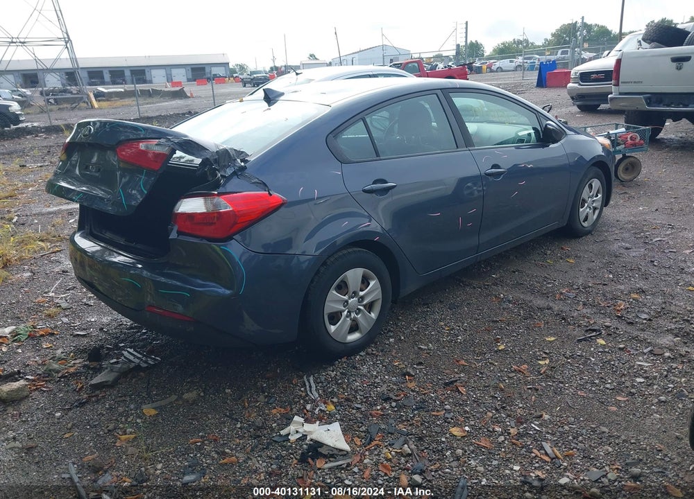 2016 KIA FORTE LX VIN: KNAFX4A64G5541529