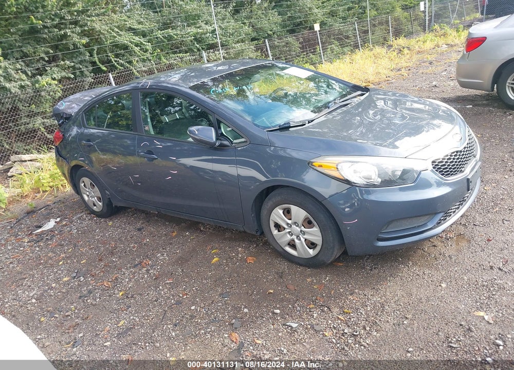 2016 KIA FORTE LX VIN: KNAFX4A64G5541529