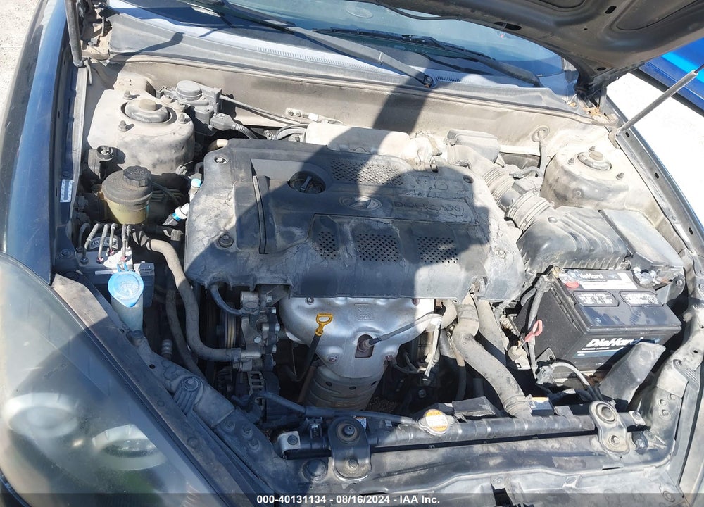 2008 HYUNDAI TIBURON GS VIN: KMHHM66D28U294831