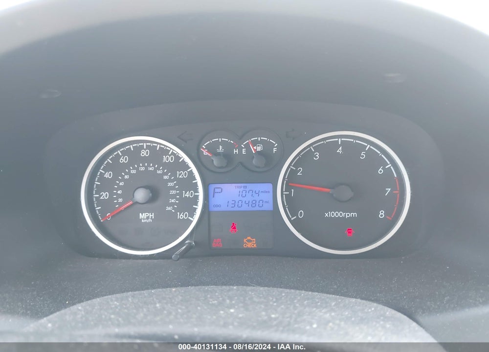 2008 HYUNDAI TIBURON GS VIN: KMHHM66D28U294831