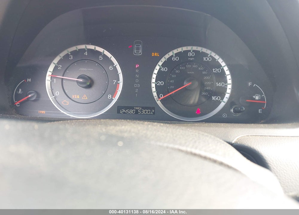 2010 HONDA ACCORD 2.4 EX VIN: 1HGCP2F77AA106645