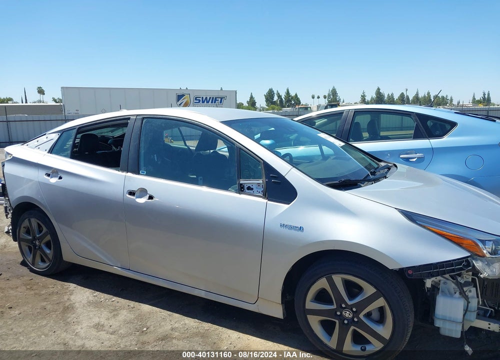2019 TOYOTA PRIUS XLE VIN: JTDKARFU2K3085851