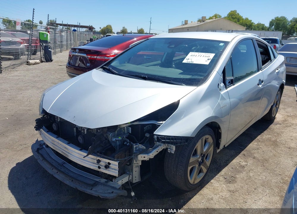 2019 TOYOTA PRIUS XLE VIN: JTDKARFU2K3085851