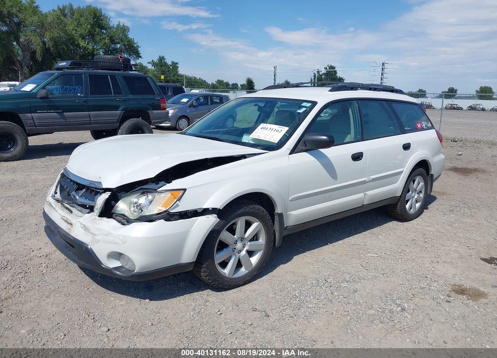 2008 SUBARU OUTBACK 2.5I/2.5I L.L. BEAN EDITION VIN: 4S4BP61C887313621
