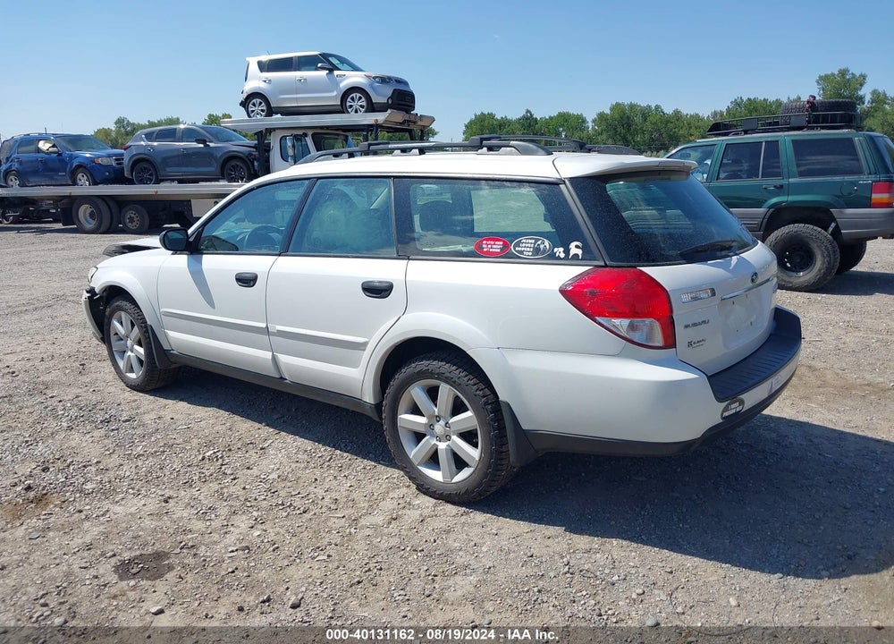 2008 SUBARU OUTBACK 2.5I/2.5I L.L. BEAN EDITION VIN: 4S4BP61C887313621