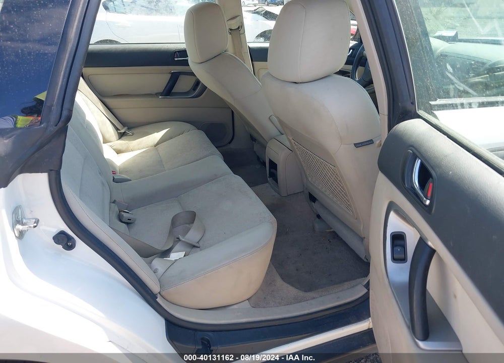 2008 SUBARU OUTBACK 2.5I/2.5I L.L. BEAN EDITION VIN: 4S4BP61C887313621