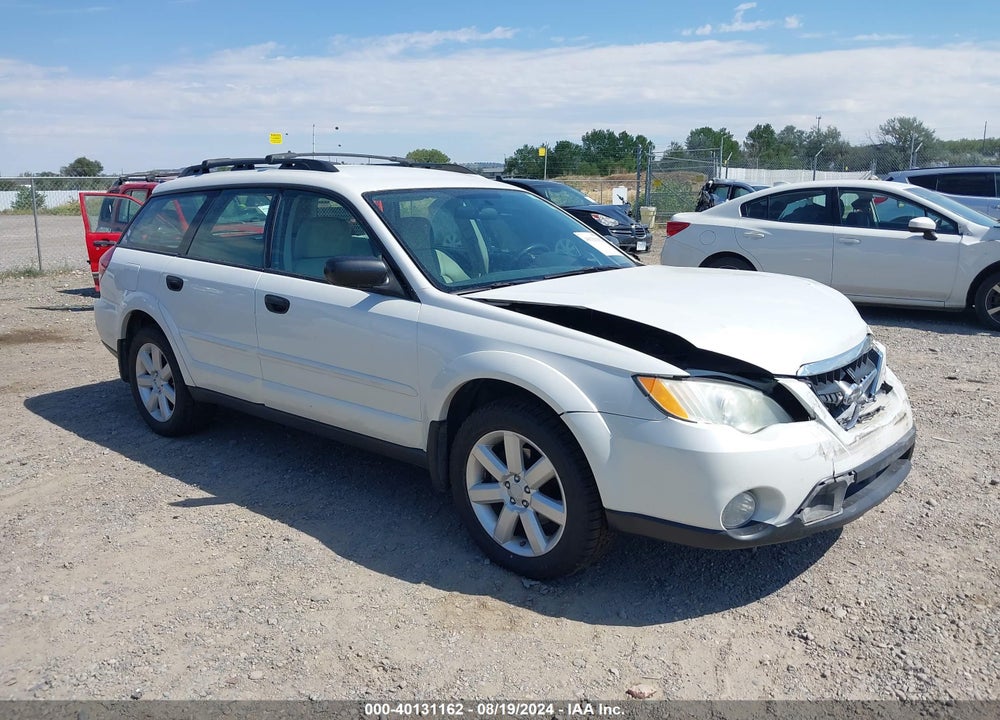 2008 SUBARU OUTBACK 2.5I/2.5I L.L. BEAN EDITION VIN: 4S4BP61C887313621