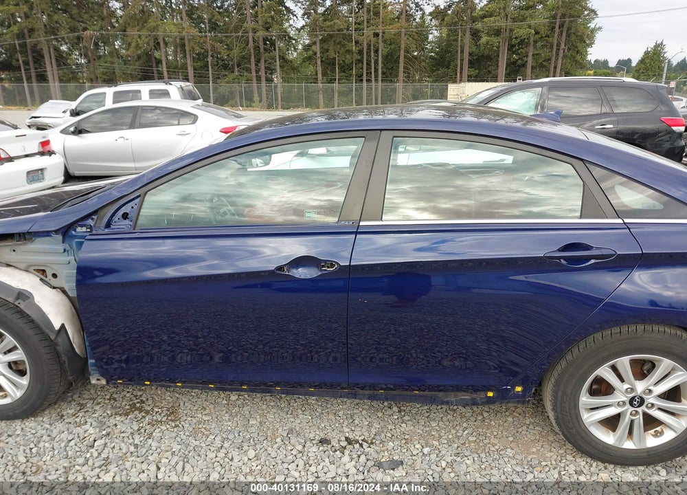 2014 HYUNDAI SONATA GLS VIN: 5NPEB4AC1EH873976