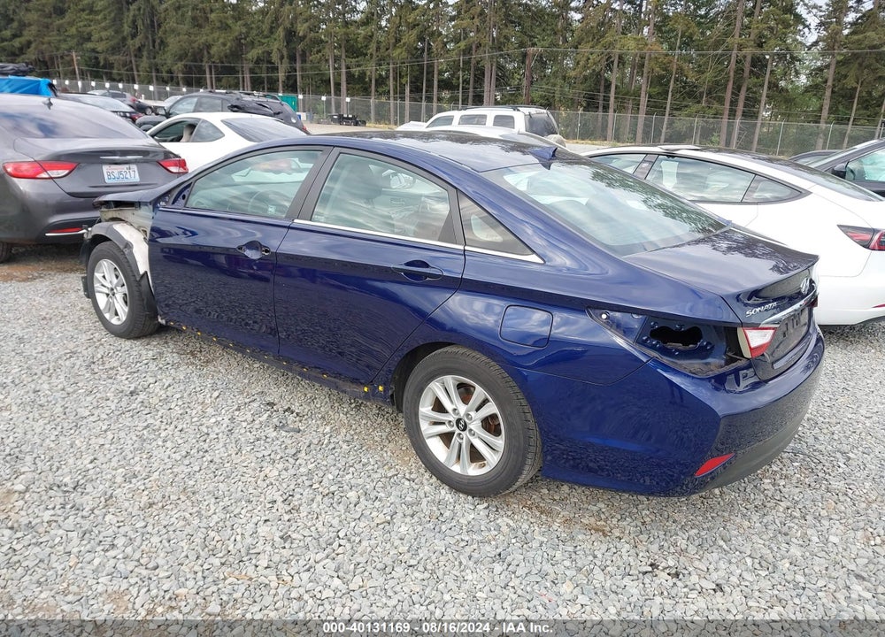 2014 HYUNDAI SONATA GLS VIN: 5NPEB4AC1EH873976
