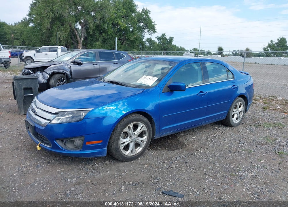 2012 FORD FUSION SE VIN: 3FAHP0HA2CR396955
