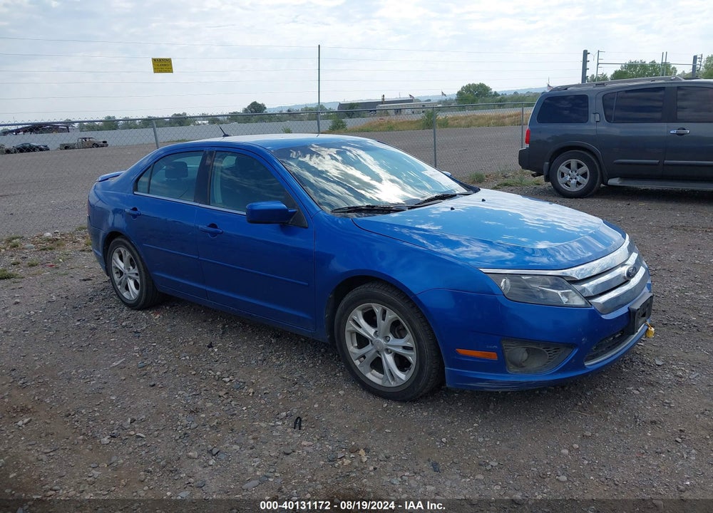 2012 FORD FUSION SE VIN: 3FAHP0HA2CR396955