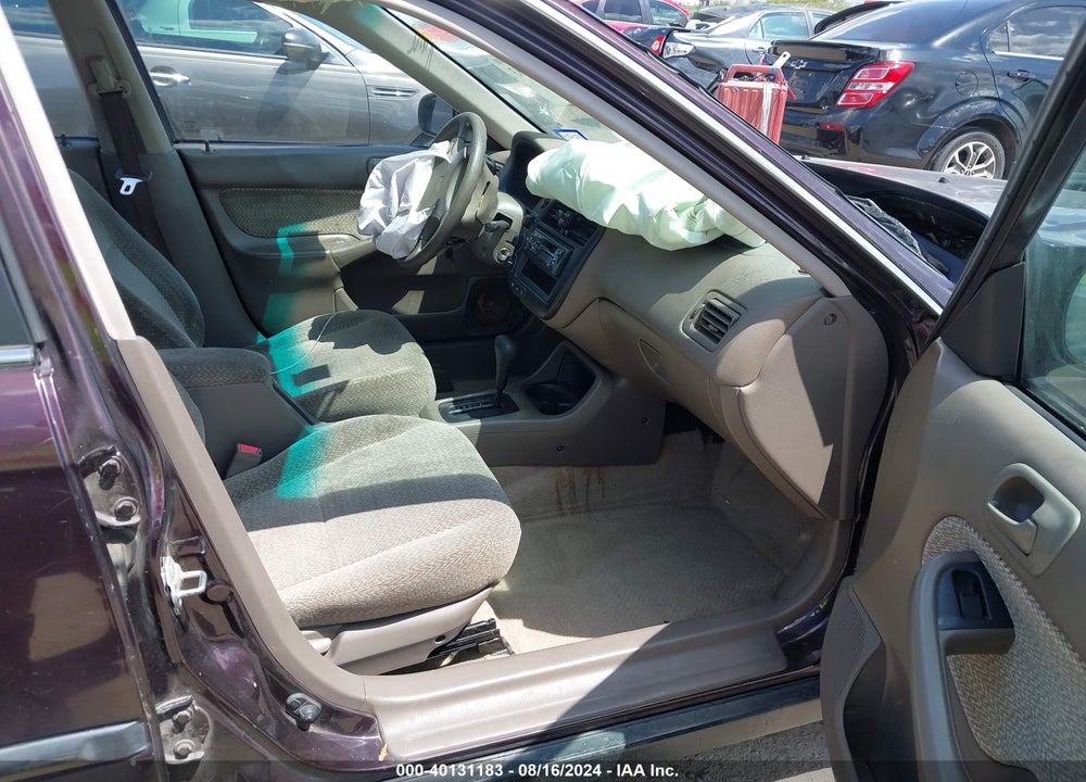 2000 HONDA CIVIC LX VIN: 1HGEJ6670YL025163