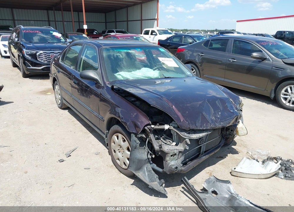 2000 HONDA CIVIC LX VIN: 1HGEJ6670YL025163