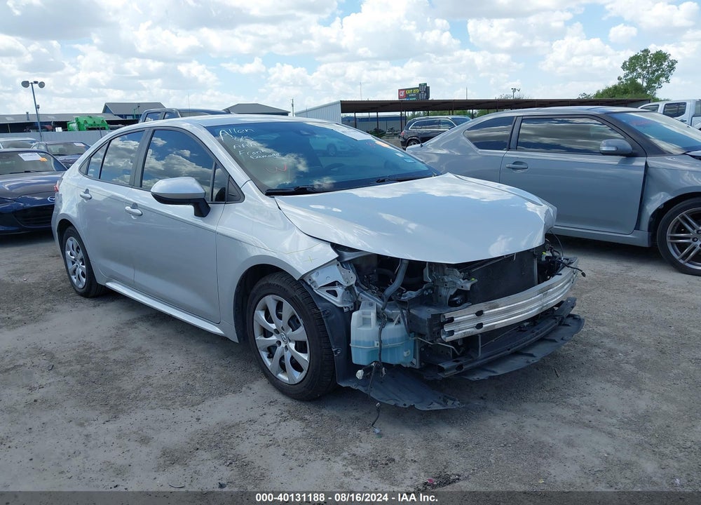 2020 TOYOTA COROLLA LE VIN: 5YFEPRAE9LP011797