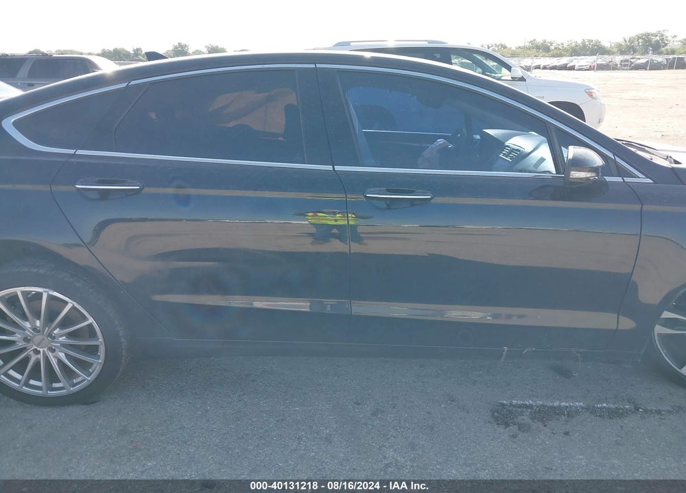 2020 FORD FUSION TITANIUM VIN: 3FA6P0D9XLR175705