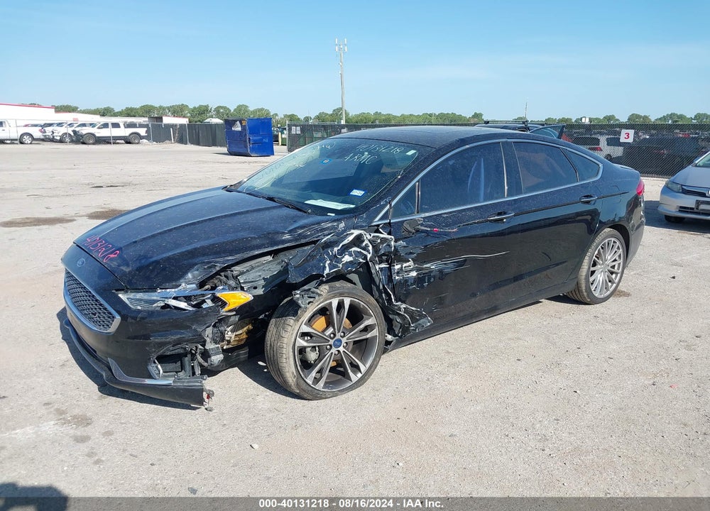 2020 FORD FUSION TITANIUM VIN: 3FA6P0D9XLR175705