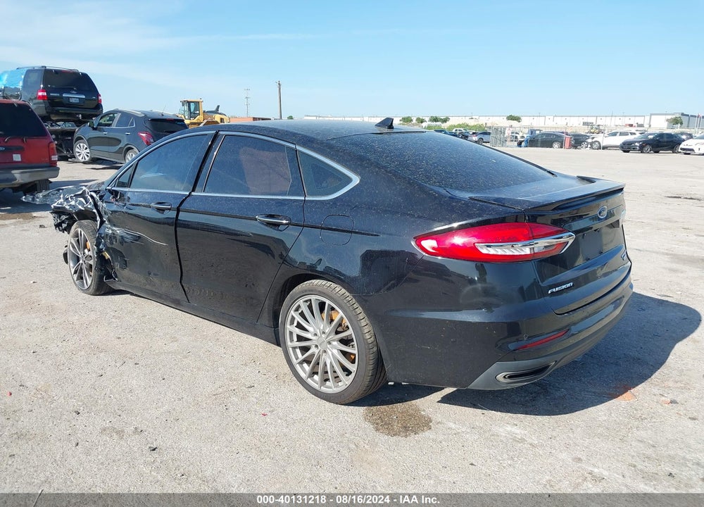 2020 FORD FUSION TITANIUM VIN: 3FA6P0D9XLR175705