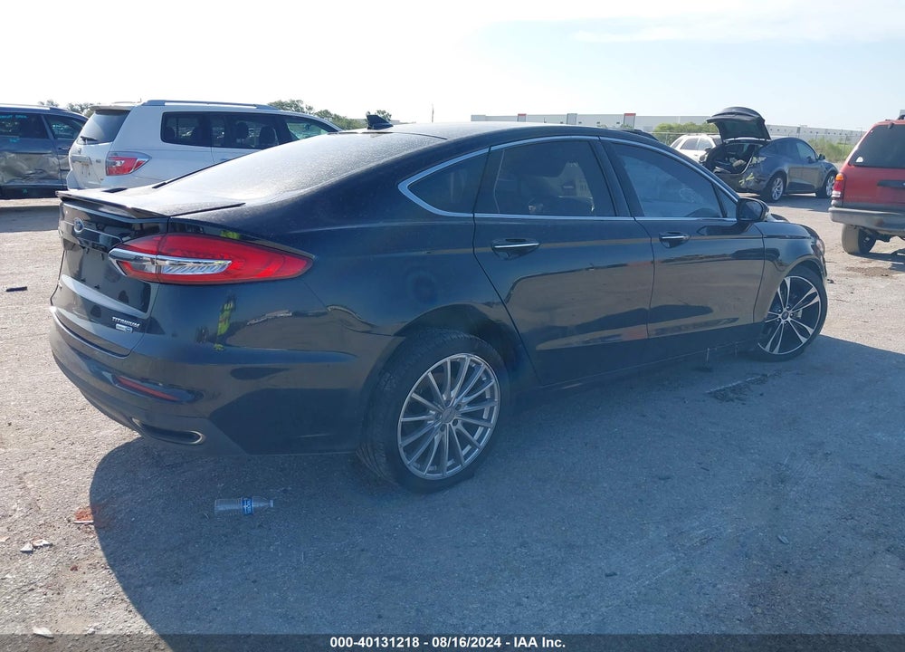 2020 FORD FUSION TITANIUM VIN: 3FA6P0D9XLR175705