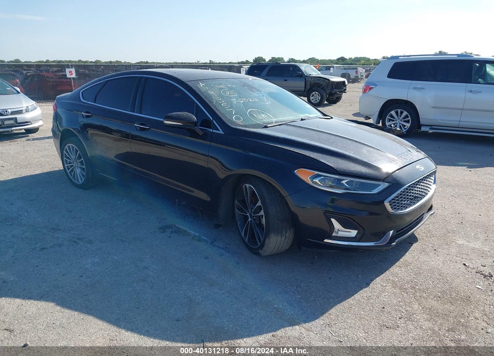 2020 FORD FUSION TITANIUM VIN: 3FA6P0D9XLR175705
