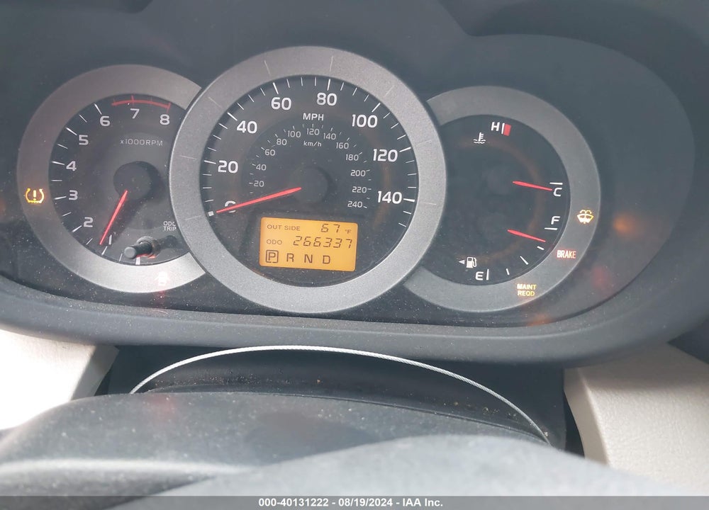 2007 TOYOTA RAV4 BASE V6 VIN: JTMBK33V576012616