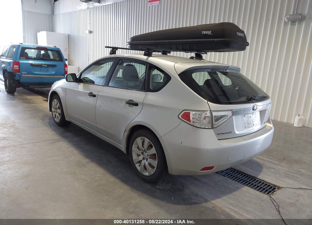 2008 SUBARU IMPREZA 2.5I VIN: JF1GH61658G833847