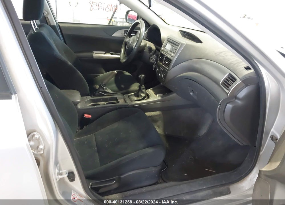 2008 SUBARU IMPREZA 2.5I VIN: JF1GH61658G833847