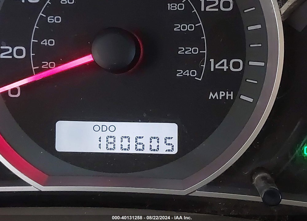 2008 SUBARU IMPREZA 2.5I VIN: JF1GH61658G833847