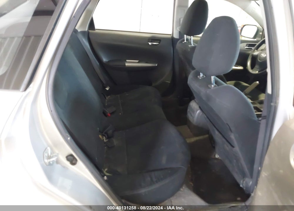 2008 SUBARU IMPREZA 2.5I VIN: JF1GH61658G833847