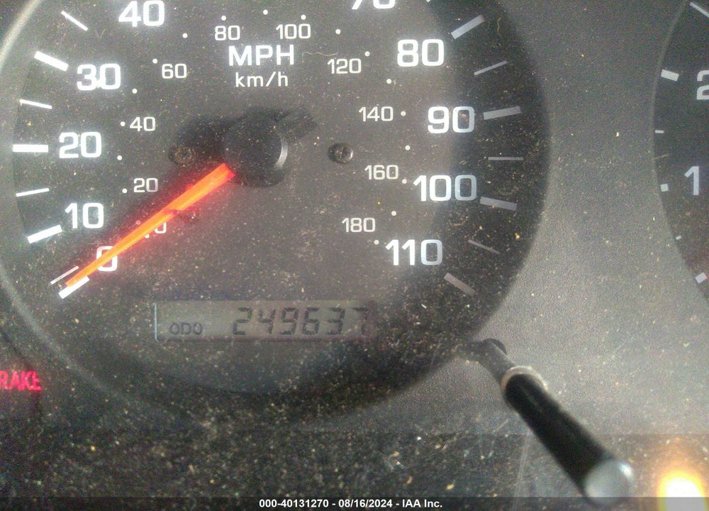 2001 NISSAN XTERRA XE VIN: 5N1ED28Y91C509774