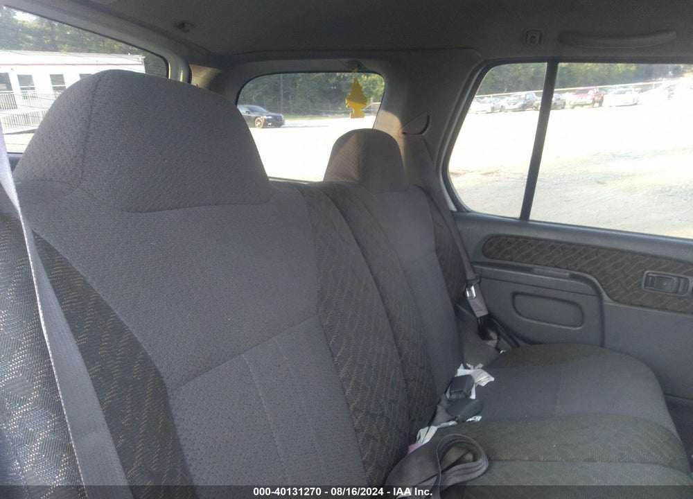 2001 NISSAN XTERRA XE VIN: 5N1ED28Y91C509774