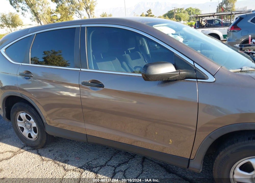 2013 HONDA CR-V LX VIN: 3CZRM3H32DG710654