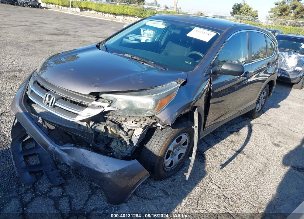 2013 HONDA CR-V LX VIN: 3CZRM3H32DG710654
