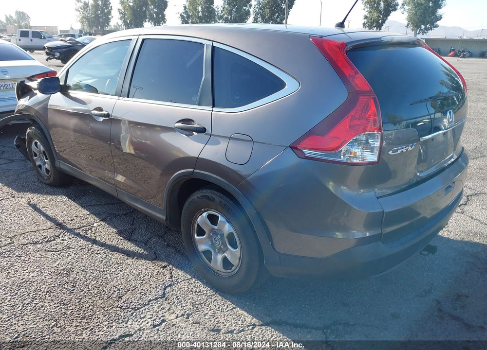 2013 HONDA CR-V LX VIN: 3CZRM3H32DG710654