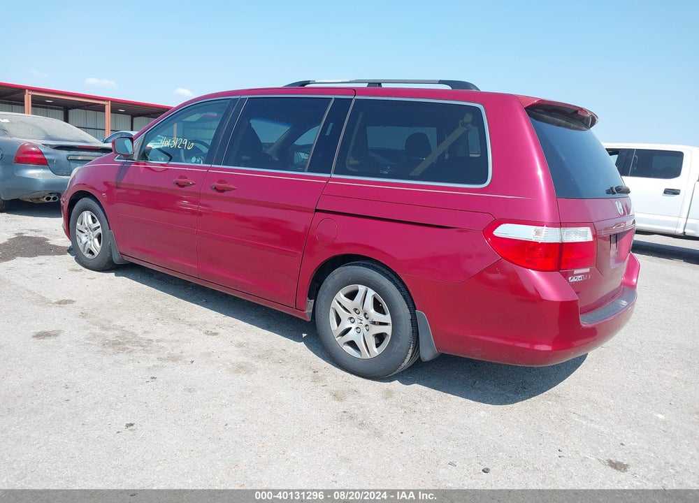 2006 HONDA ODYSSEY EX VIN: 5FNRL38476B079829