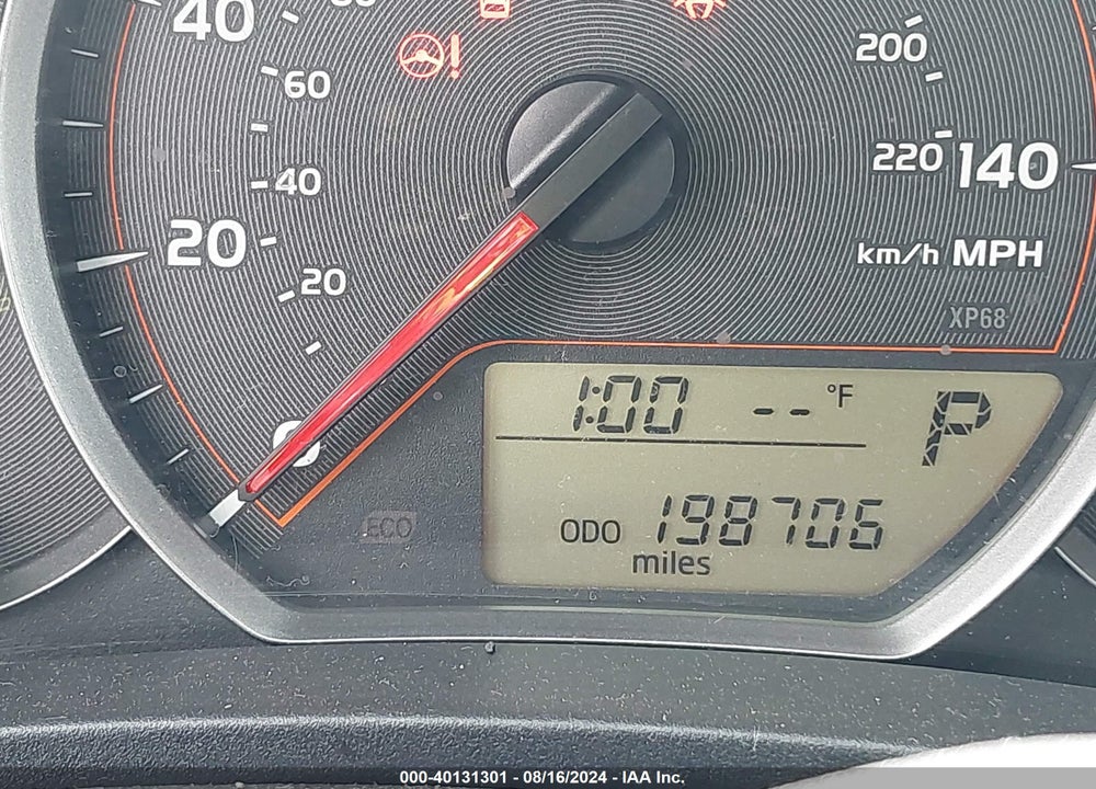 2012 TOYOTA YARIS LE VIN: JTDKTUD34CD506424