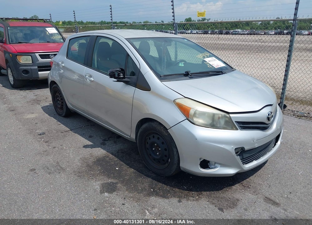 2012 TOYOTA YARIS LE VIN: JTDKTUD34CD506424