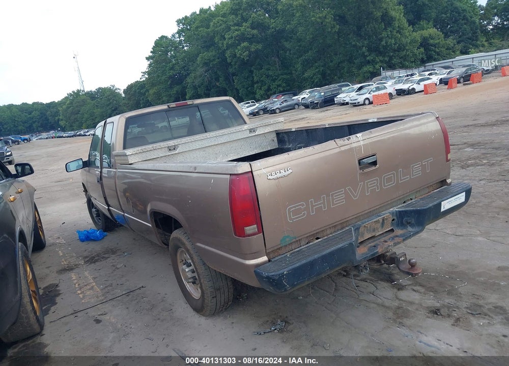 1997 CHEVROLET C2500 HD FLEETSIDE VIN: 1GCGC29R2VE169790