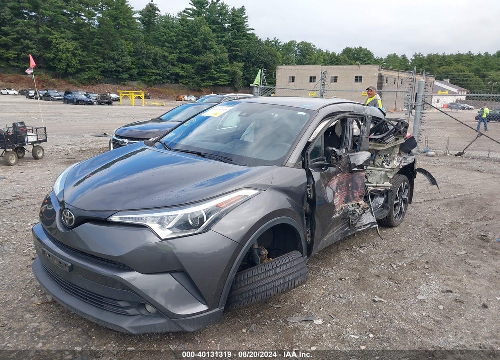 2018 TOYOTA C-HR XLE PREMIUM VIN: NMTKHMBX2JR016037
