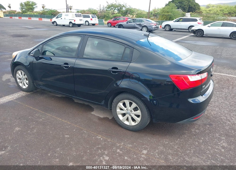 2012 KIA RIO EX VIN: KNADN4A30C6072771