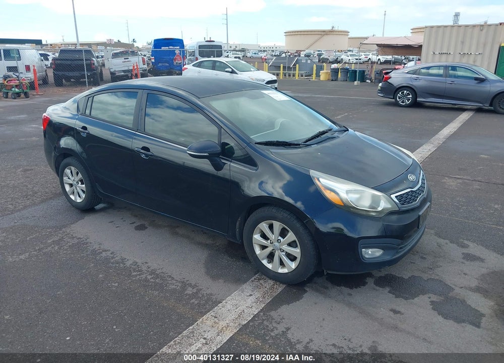 2012 KIA RIO EX VIN: KNADN4A30C6072771